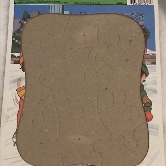 Frosty The Snowman 1985 Vintage Frame-Tray Puzzle By Golden - Preowned. - Picture 2 of 4